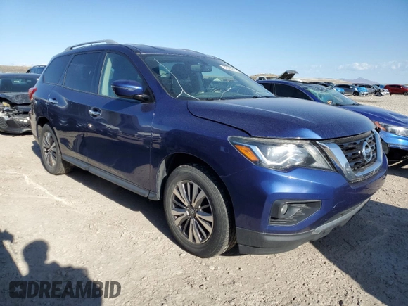 2017 Nissan Pathfinder S z VIN 5N1DR2MM1HC662918, wystawiony jako Copart lot #53585695 z przebiegiem 158 088 mil mil oraz Czysty tytuł • Clean title. Historia ofert i sprzedaży dostępna na DreamBid. Obrazek 4.