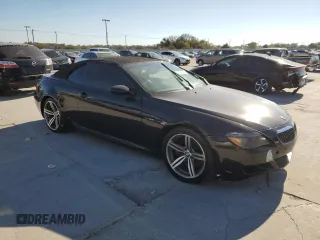 2007 BMW 6 Series M6 with VIN WBSEK93597CY78829, listed as a Copart auction lot 76952864 with 76,175 mi miles and Clean Title. Bid and sale history available at carsss.com. Image 4.