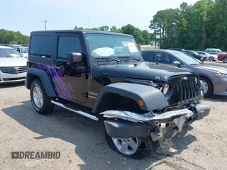 2016 Jeep Wrangler Sport z VIN 1C4AJWAG0GL153843, wystawiony jako IAAI lot #42402537 z przebiegiem 68 831 mil mil oraz . Historia ofert i sprzedaży dostępna na DreamBid. Obrazek 1.