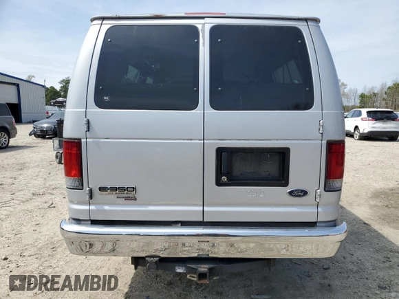 2006 Ford Econoline Passenger XL with VIN 1FBSS31LX6DA51802, listed as a Copart auction lot 50315665 with 252,574 mi miles and Clean title. Bid and sale history available at DreamBid. Image 6.