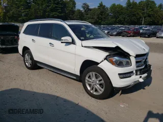 2016 Mercedes-Benz GL with VIN 4JGDF6EE9GA623379, listed as a Copart auction lot 71314214 with 142,745 mi miles and Salvage Title. Bid and sale history available at carsss.com. Image 4.