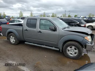 2008 Nissan Frontier LE with VIN 1N6AD09W58C411210, listed as a Copart auction lot 56664755 with 286,386 mi miles and Salvage title. Bid and sale history available at DreamBid. Image 4.