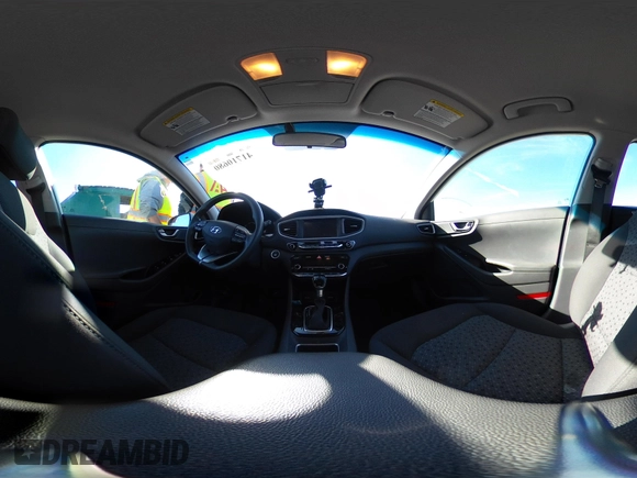2019 Hyundai Ioniq Blue with VIN KMHC65LC2KU119660, listed as a IAAI auction lot 41710680 with 123,480 mi miles and . Bid and sale history available at DreamBid. Image 18.