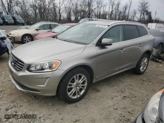 2015 Volvo XC60 3.2L Platinum with VIN YV4940RD1F2591614, listed as a Copart auction lot 43515275 with 125,763 mi miles and Salvage Title. Bid and sale history available at carsss.com. Image 1.