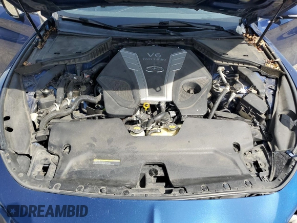 2017 Infiniti Q60 Sport with VIN JN1EV7EK6HM362853, listed as a Copart auction lot 48518255 with 139,405 mi miles and Salvage Title. Bid and sale history available at DreamBid. Image 11.