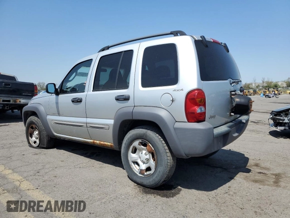 2002 Jeep Liberty Sport with VIN 1J4GL48K62W253613, listed as a Copart auction lot 54255755 with 76,152 mi miles and Clean Title. Bid and sale history available at carsss.com. Image 2.
