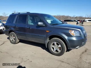 2006 Honda Pilot EX with VIN 2HKYF18496H561291, listed as a Copart auction lot 48342555 with 269,287 mi miles and Clean Title. Bid and sale history available at carsss.com. Image 4.