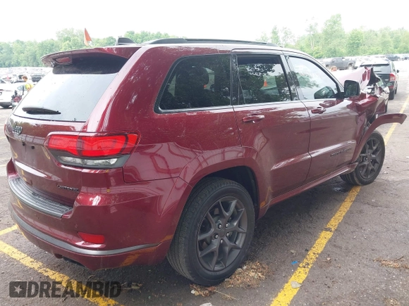 2020 Jeep Grand Cherokee Limited X with VIN 1C4RJFBT6LC200012, listed as a IAAI auction lot 42538854 with 58,673 mi miles and . Bid and sale history available at DreamBid. Image 4.