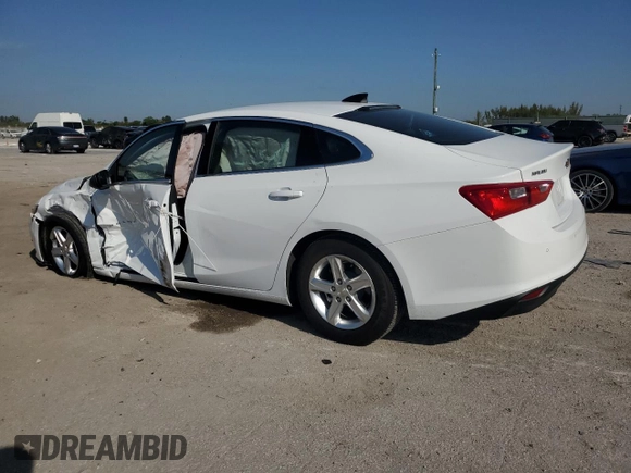 2024 Chevrolet Malibu LS with VIN 1G1ZB5ST8RF198190, listed as a Copart auction lot 49210415 with 4,429 mi miles and Non Repairable. Bid and sale history available at DreamBid. Image 2.