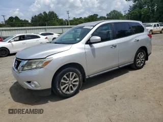 2013 Nissan Pathfinder SV with VIN 5N1AR2MN9DC661375, listed as a Copart auction lot 63426795 with 133,906 mi miles and Clean title. Bid and sale history available at DreamBid. Image 1.