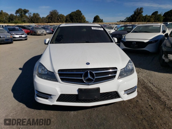 2014 Mercedes-Benz C 350 Sport with VIN WDDGF5HB4EA942494, listed as a Copart auction lot 67640014 with 40,558 mi miles and Salvage Title. Bid and sale history available at DreamBid. Image 5.