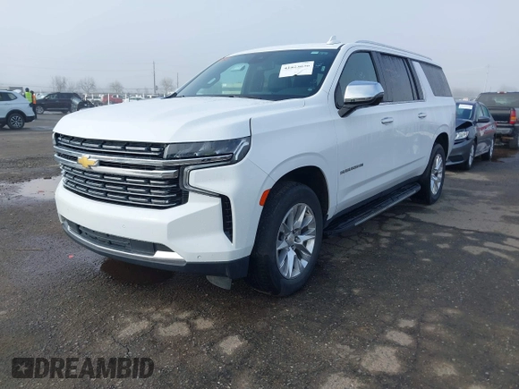 2023 Chevrolet Suburban Premier with VIN 1GNSKFKD1PR253914, listed as a IAAI auction lot 41823036 with 62,876 mi miles and . Bid and sale history available at DreamBid. Image 17.