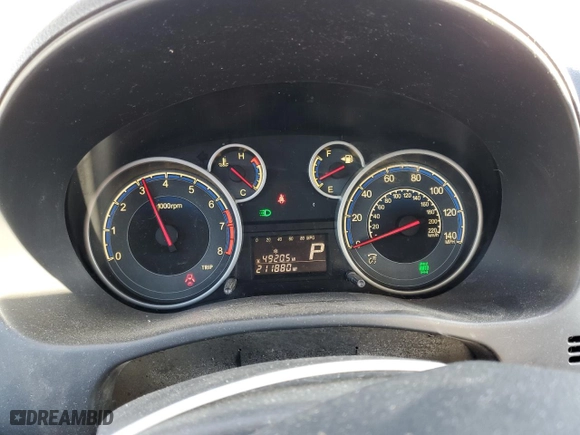 2011 Suzuki SX4 Crossover with VIN JS2YB5A33B6304237, listed as a Copart auction lot 45921115 with 211,880 mi miles and Salvage Title. Bid and sale history available at carsss.com. Image 9.