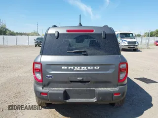 2025 Ford Bronco Sport Big Bend with VIN 3FMCR9BN1SRE57558, listed as a IAAI auction lot 42592590 with 5,121 mi miles and . Bid and sale history available at DreamBid. Image 17.