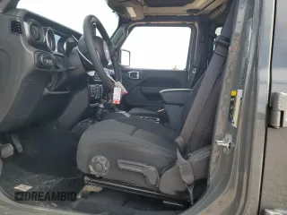 2022 Jeep Wrangler Unlimited Sport S with VIN 1C4HJXDN7NW168561, listed as a Copart auction lot 86703124 with 11,222 mi miles and Salvage Title. Bid and sale history available at carsss.com. Image 7.