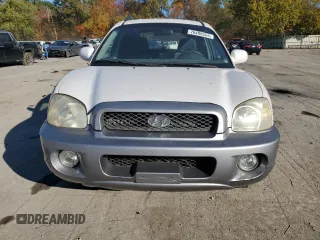 2004 Hyundai Santa Fe GLS with VIN KM8SC73DX4U836660, listed as a Copart auction lot 76409554 with 207,232 mi miles and Salvage Title. Bid and sale history available at carsss.com. Image 5.