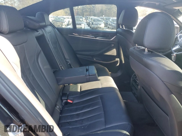 2019 BMW 5 Series 540i xDrive with VIN WBAJE7C57KWD55821, listed as a Copart auction lot 42227935 with 31,469 mi miles and Salvage Title. Bid and sale history available at carsss.com. Image 10.