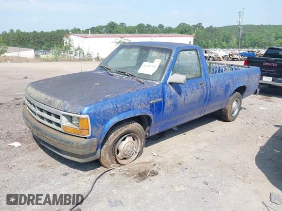 1993 Dodge Dakota S with VIN 1B7GL26X1PS140546, listed as a IAAI auction lot 42142391 with 171,634 mi miles and . Bid and sale history available at DreamBid. Image 2.