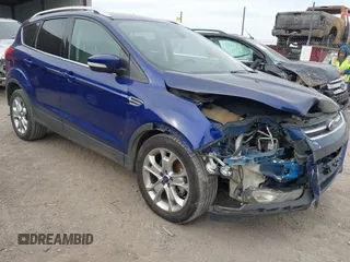 2014 Ford Escape Titanium с VIN 1FMCU0J97EUB62427, выставлен на аукционе IAAI как лот 41229928 с пробегом 212 261 миль миль и . История ставок и продаж доступна на DreamBid. Изображение 1.