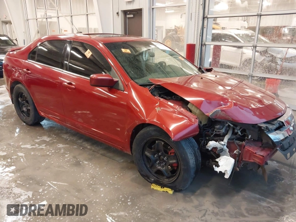 2010 Ford Fusion SE with VIN 3FAHP0HA9AR122939, listed as a IAAI auction lot 41917757 with 173,202 mi miles. Bid and sale history available at carsss.com. Image 1.