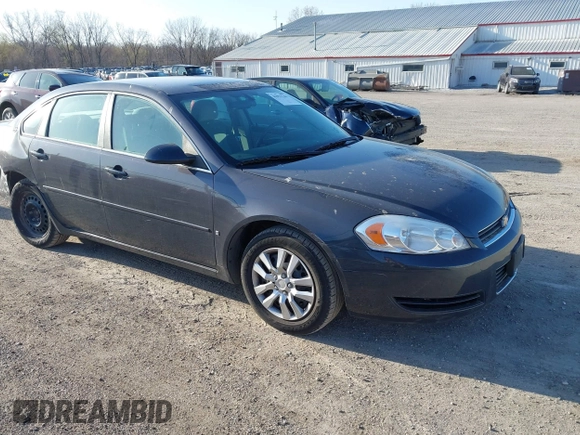 2008 Chevrolet Impala LS z VIN 2G1WB58K381310577, wystawiony jako IAAI lot #41977761 z przebiegiem 134 170 mil mil oraz . Historia ofert i sprzedaży dostępna na DreamBid. Obrazek 1.