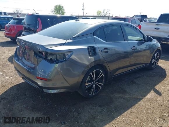 2021 Nissan Sentra SR with VIN 3N1AB8DV7MY288973, listed as a IAAI auction lot 41918925 with 33,174 mi miles and . Bid and sale history available at DreamBid. Image 4.