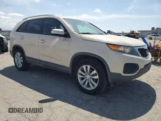 2011 Kia Sorento LX with VIN 5XYKT4A22BG074279, listed as a Copart auction lot 51835035 with 153,581 mi miles and Clean Title. Bid and sale history available at DreamBid. Image 4.