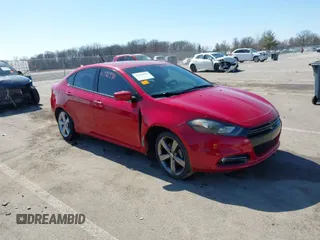 2014 Dodge Dart GT with VIN 1C3CDFEB5ED798644, listed as a IAAI auction lot 41776390 with 114,939 mi miles. Bid and sale history available at carsss.com. Image 1.