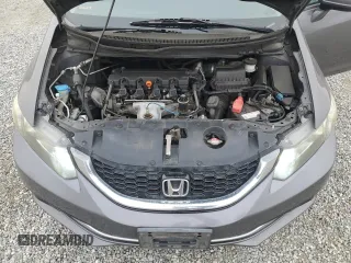 2015 Honda Civic Sedan EX-L with VIN 2HGFB2F9XFH528723, listed as a Copart auction lot 45241585 with 190,630 mi miles and Salvage Title. Bid and sale history available at carsss.com. Image 12.