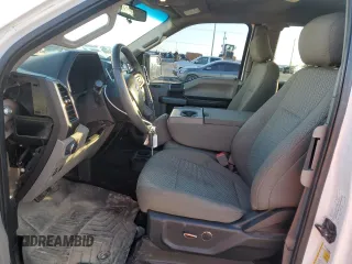 2018 Ford F-150 XL with VIN 1FTEX1CB6JKE72097, listed as a Copart auction lot 43222435 with 0 mi miles and Salvage Title. Bid and sale history available at carsss.com. Image 7.