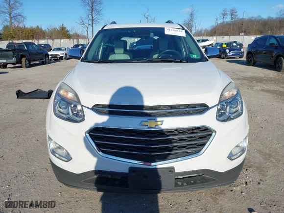 2016 Chevrolet Equinox LTZ with VIN 2GNALDEK9G1156539, listed as a IAAI auction lot 41639416 with 61,039 mi miles. Bid and sale history available at carsss.com. Image 12.