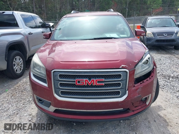 2016 GMC Acadia SLT with VIN 1GKKRRKD4GJ334947, listed as a IAAI auction lot 41675451 with 128,768 mi miles. Bid and sale history available at carsss.com. Image 12.