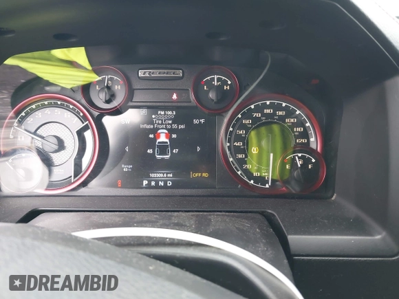 2016 Ram 1500 Rebel z VIN 1C6RR7YT0GS100285, wystawiony jako IAAI lot #42346719 z przebiegiem 103 309 mil mil oraz . Historia ofert i sprzedaży dostępna na DreamBid. Obrazek 7.
