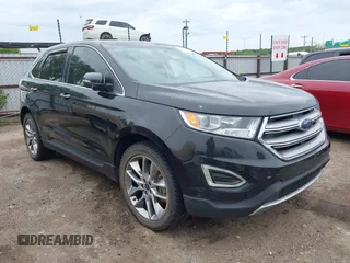 2015 Ford Edge Titanium z VIN 2FMTK4K88FBC26324, wystawiony jako IAAI lot #42156964 z przebiegiem Nie podano mil oraz . Historia ofert i sprzedaży dostępna na DreamBid. Obrazek 1.