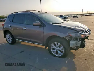 2014 Nissan Murano SL with VIN JN8AZ1MU4EW421192, listed as a Copart auction lot 51230985 with 184,278 mi miles and Salvage Title. Bid and sale history available at carsss.com. Image 4.