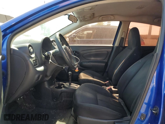 2017 Nissan Versa S Plus with VIN 3N1CN7AP7HL892283, listed as a Copart auction lot 61260695 with 193,544 mi miles and Salvage title. Bid and sale history available at DreamBid. Image 7.