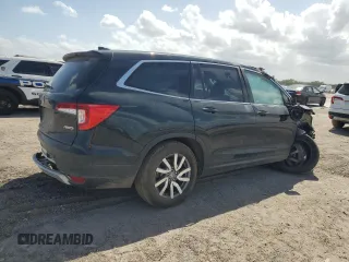 2021 Honda Pilot EX-L with VIN 5FNYF6H51MB004537, listed as a Copart auction lot 51139835 with Not Provided miles and Salvage Title. Bid and sale history available at DreamBid. Image 3.