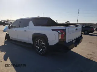 2024 Chevrolet Silverado 1500 with VIN 1GC40ZEL3RU302266, listed as a Copart auction lot 48977185 with Not Provided miles and Salvage Title. Bid and sale history available at DreamBid. Image 2.