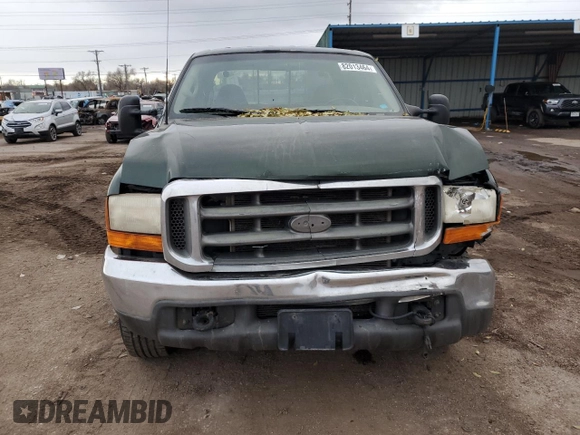 2000 Ford F-250 XL with VIN 1FTNW21F5YEB21513, listed as a Copart auction lot 82013464 with 383,819 mi miles and Salvage title. Bid and sale history available at DreamBid. Image 5.