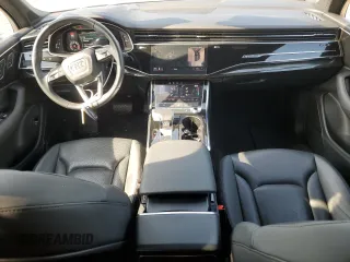 2021 Audi Q7 Premium Plus with VIN WA1LJAF79MD029476, listed as a Copart auction lot 54449405 with 57,876 mi miles and Salvage title. Bid and sale history available at DreamBid. Image 8.