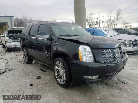 2013 Cadillac Escalade Premium with VIN 1GYS4CEF5DR342857, listed as a Copart auction lot 85572014 with 168,486 mi miles and Clean Title. Bid and sale history available at carsss.com. Image 14.