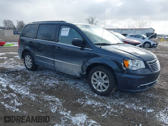 2013 Chrysler Town & Country Touring with VIN 2C4RC1BGXDR613852, listed as a IAAI auction lot 40973841 with 150,234 mi miles. Bid and sale history available at carsss.com. Image 1.