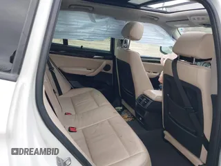 2014 BMW X3 xDrive28i with VIN 5UXWX9C51E0D28246, listed as a IAAI auction lot 41901264 with 177,651 mi miles and . Bid and sale history available at DreamBid. Image 8.