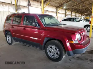 2016 Jeep Patriot Sport with VIN 1C4NJPBB1GD569940, listed as a Copart auction lot 51353825 with 95,302 mi miles and Salvage Title. Bid and sale history available at carsss.com. Image 4.