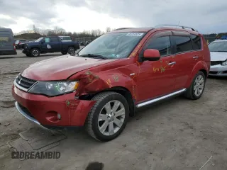 2008 Mitsubishi Outlander SE z VIN JA4LT31W98Z018586, wystawiony jako Copart lot #48254525 z przebiegiem 152 307 mil mil oraz Szkoda całkowita • Salvage title. Historia ofert i sprzedaży dostępna na DreamBid. Obrazek 1.