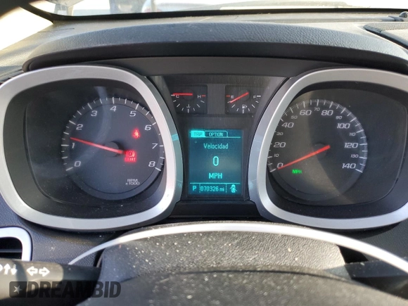 2017 Chevrolet Equinox LS z VIN 2GNALBEK6H1575342, wystawiony jako Copart lot #51793895 z przebiegiem 70 326 mil mil oraz Szkoda całkowita • Salvage title. Historia ofert i sprzedaży dostępna na DreamBid. Obrazek 9.