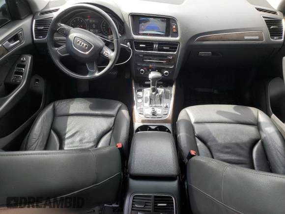 2014 Audi Q5 Premium Plus with VIN WA1LFAFP2EA098627, listed as a Copart auction lot 53249185 with 225,246 mi miles and Salvage Title. Bid and sale history available at carsss.com. Image 8.