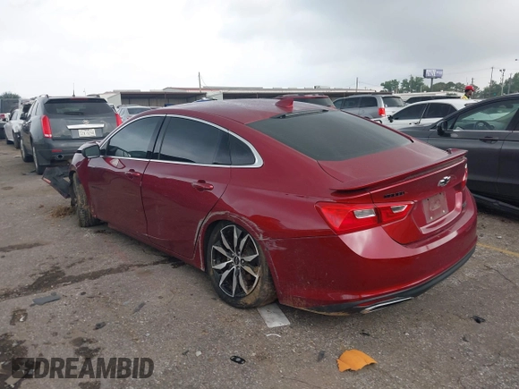 2020 Chevrolet Malibu RS with VIN 1G1ZG5ST0LF063858, listed as a IAAI auction lot 42093958 with Not Provided miles and . Bid and sale history available at DreamBid. Image 3.
