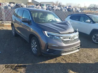 2021 Honda Pilot EX with VIN 5FNYF6H39MB008253, listed as a IAAI auction lot 42082586 with 39,385 mi miles and . Bid and sale history available at DreamBid. Image 1.