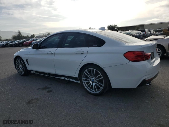 2016 BMW 4 Series 428i with VIN WBA4A9C55GGL88285, listed as a Copart auction lot 46942895 with 135,834 mi miles and Salvage Title. Bid and sale history available at carsss.com. Image 2.